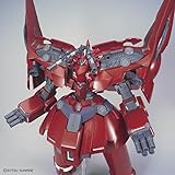 HGUC ネオ・ジオングのパッケージ（箱絵）と塗装完成見本画像